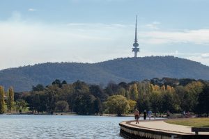 Canberra lake Burley Griffin